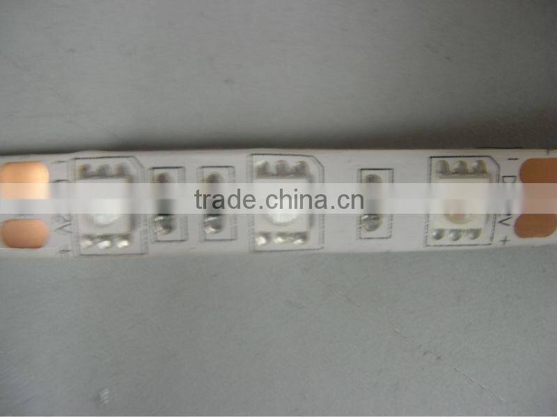 5M 5050 LED Hight brightness cold white 60 chip dc12v led strip 5050 rgb ip68 5050 LED
