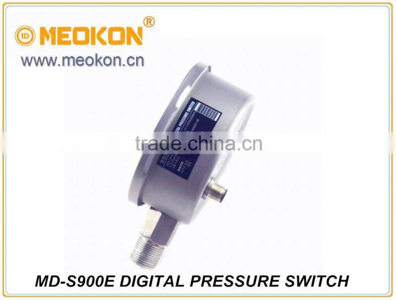 MD-S900E Radial mounting High precision Water, Oil, Gas Intelligent Digital Pressure Switch