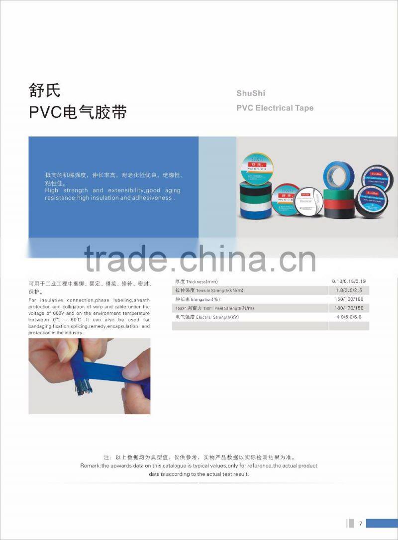 China Jumbo Roll PVC Electrical tape cheapest