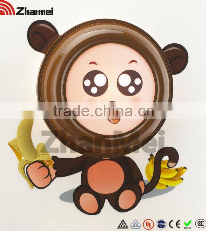Little bear paster kids wall lamp