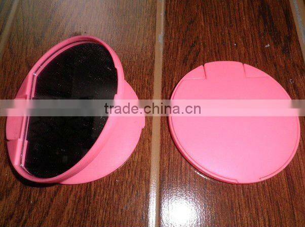 Round shape plastic mirror, pocket mirror,mini cosmetic mirror