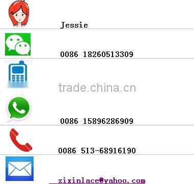 Polyester fabric water soluble chemical embroidery lace