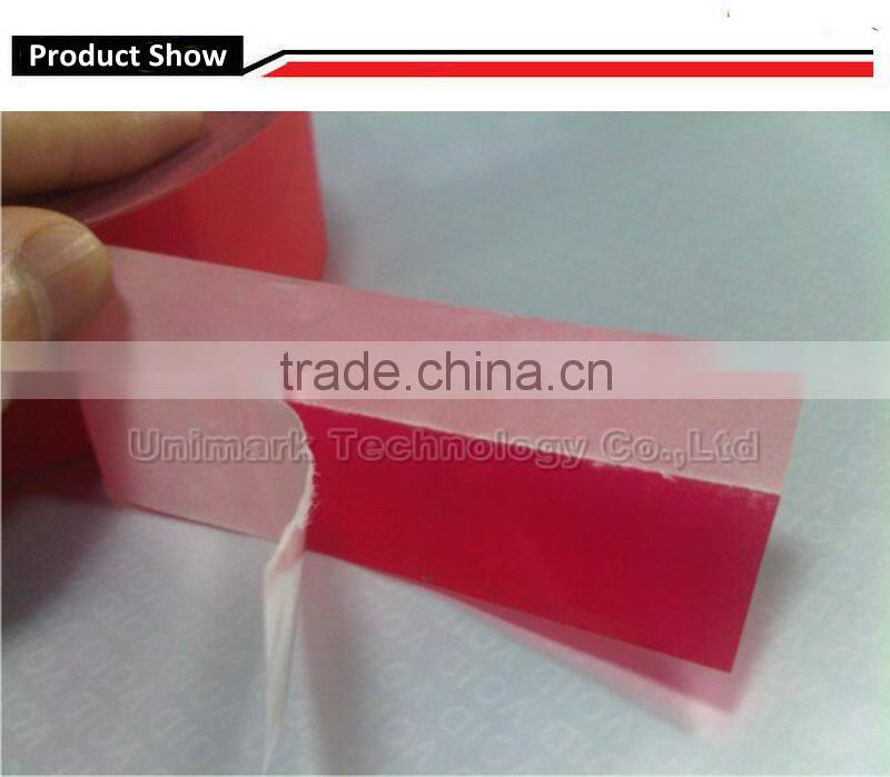Anti-peeling sealing tape for mailing bag partial transfer security tape