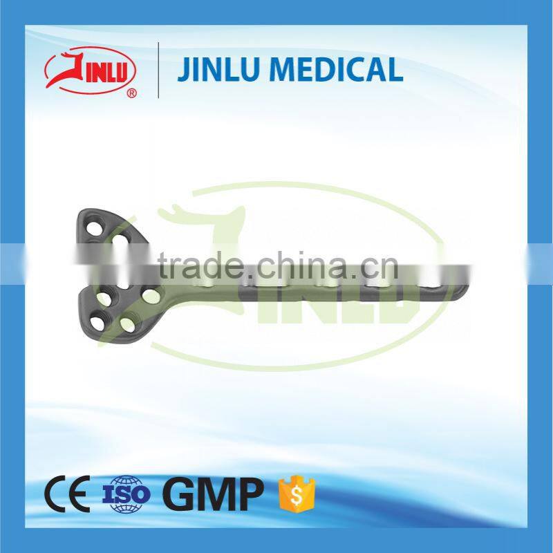 ISO 13485 certificated Fracture Fix Trauma Orthopedic Device Distal radius locking plate (LCP), radius plate