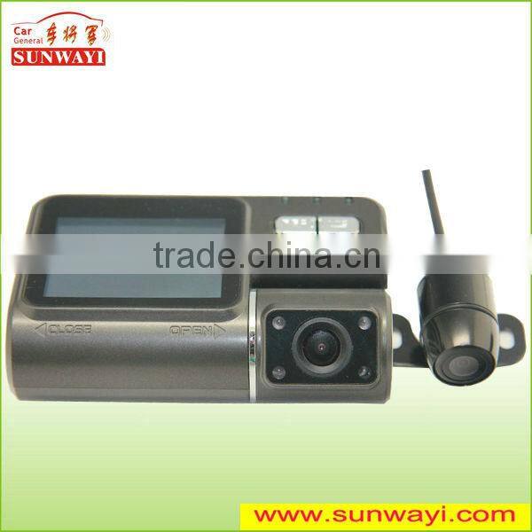 dual camera car black box driving recording system