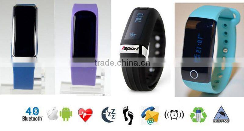 Bluetooth smart tracker android and iOS activity and sleep tracker