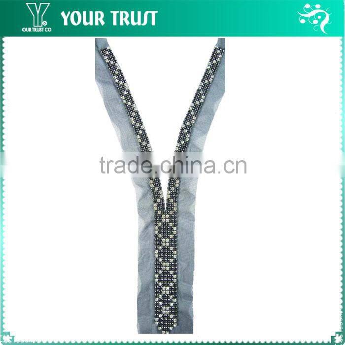 Rhinestone/Acrylic Stone/Pearl/Bead Neckline Mermaid Wedding Dress Garment Accessories