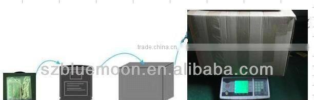 Blue raindrop low voltage led christmas lights