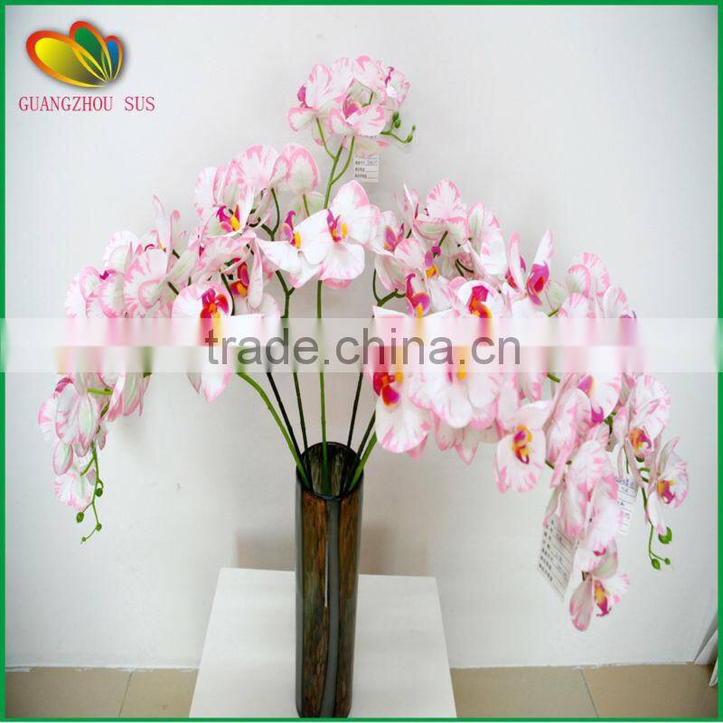 2015 novelty china artificial orchid flowers for wedding decoration