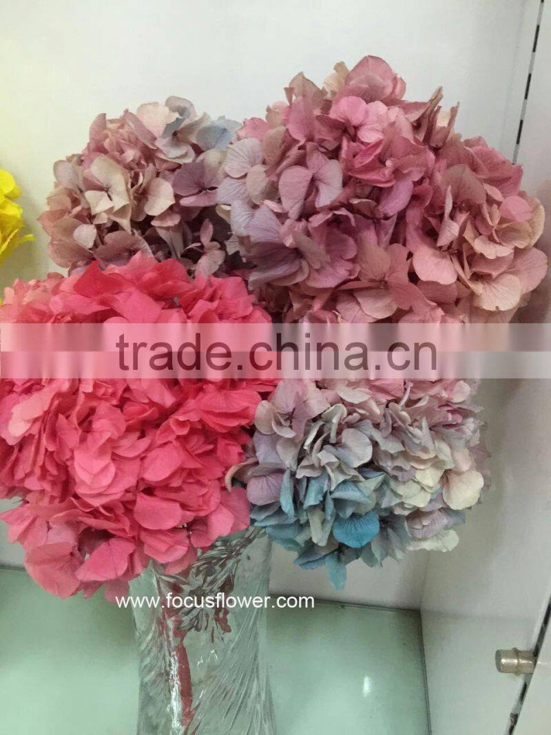 Factory Wholesale Artificial Flower Wholesale Blue Artificial Hydrangea Flowers
