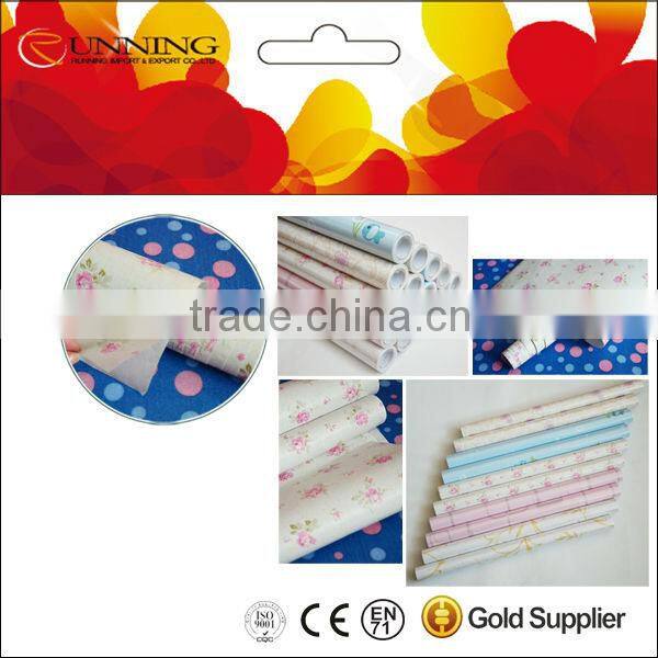 2016 high quality custom decorative pvc wall paper