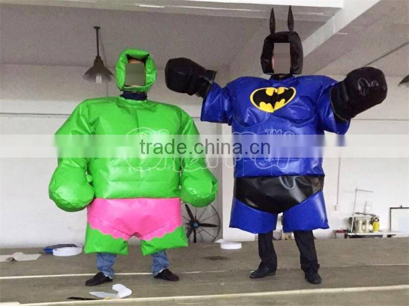 2016 Hot sales kids and child's sumo wrestler costume sumo suits sumo gonflable