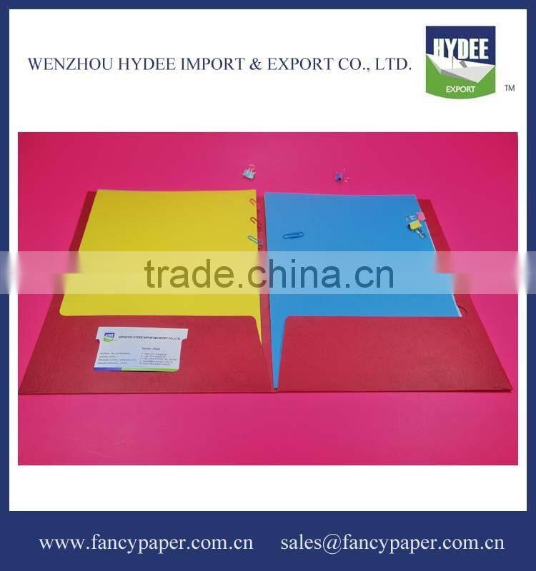 Colorful paper File Folder (Paper Folder, File Holder, Document Holder, Clip File, Suspension File, office/school File)