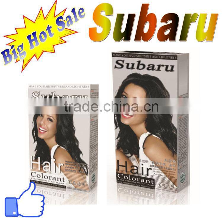 natural ingredients permanent Subaru best hot selling color cream