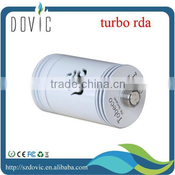 IN STOCK !!! silver / black turbo rda authentic turbo rda white with tobeco price