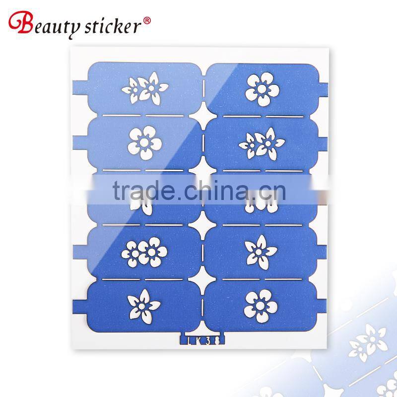 High Quality Designs hollow stencil nail sticker printer