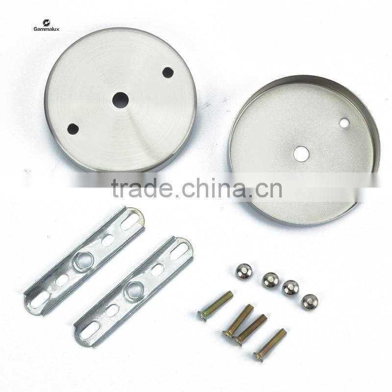 Ceiling Rose * Metal Ceiling Rose * Pendant Cord Grip Lighting Fixture * Chrome