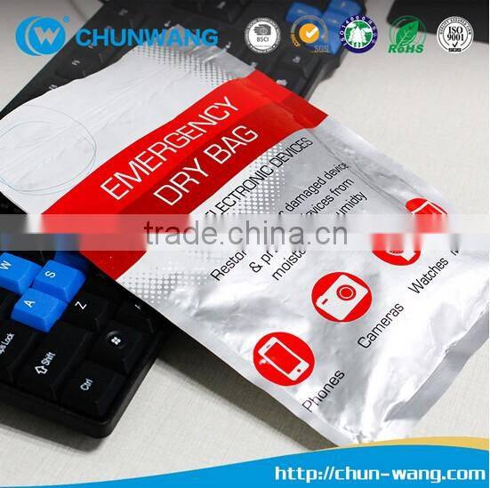 BSCI audited manufacturer Supply Phone Saver Emergency Dryer Bags for Electronic