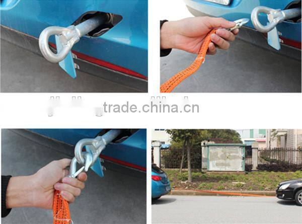 Good Salable QINGYUAN JILI RIGGING 3000kg Car Towing Belt