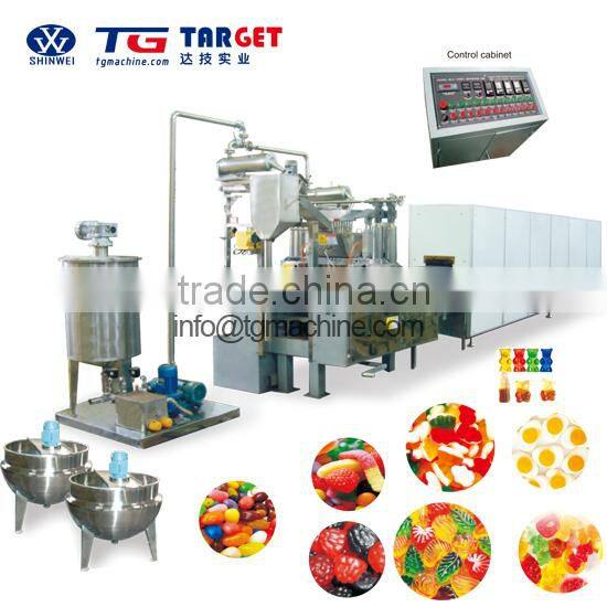 Small Carrageenan/Pectin/Gelatin Gummy Jelly Candy Production Line