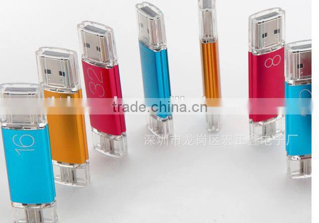 OTG Usb Flash Drives,OTG Usb For Smartphone & PC Pendrive Memory Stick OTG Ultra Dual 16GB USB Micro Pen Flash