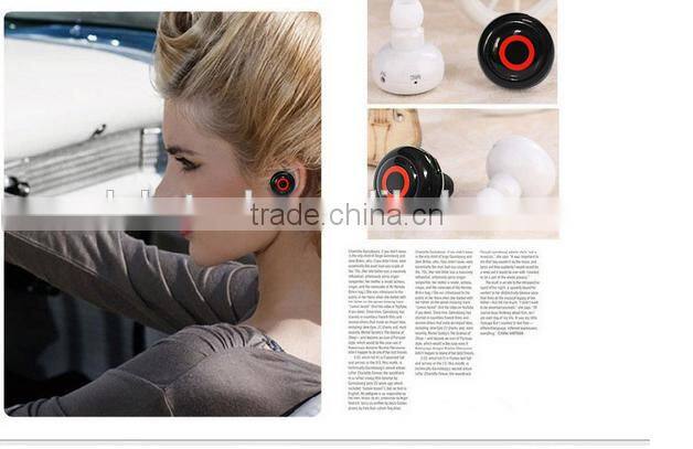 mini cordless phone headset wireless bluetooth earphone