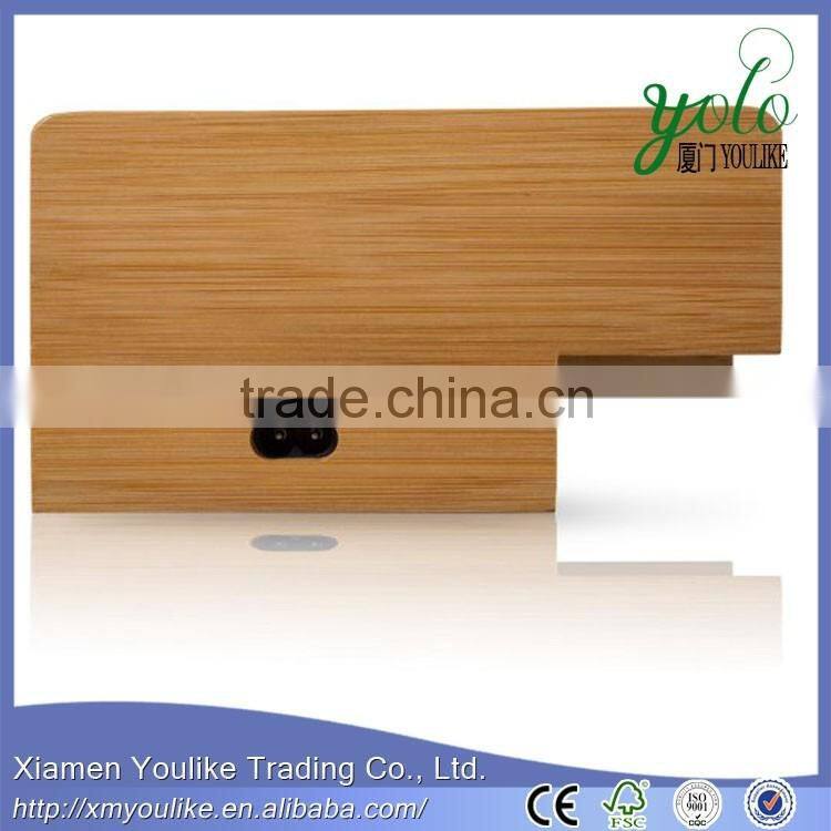 5-Port USB Bamboo Charging Station