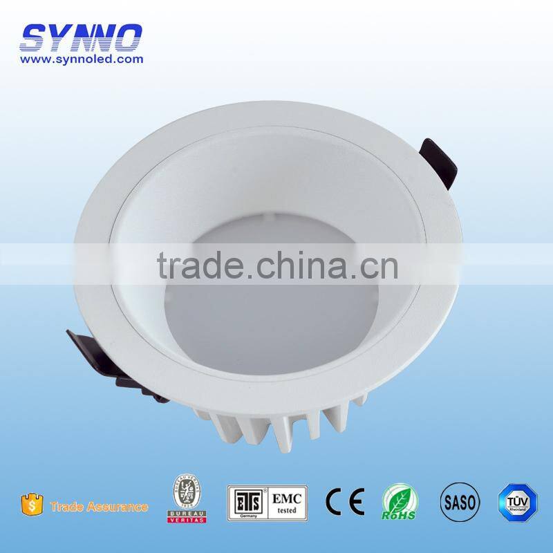 Hot sales high power round recessed aluminum COB chip LED downlight 7/12/18/25/30/40w