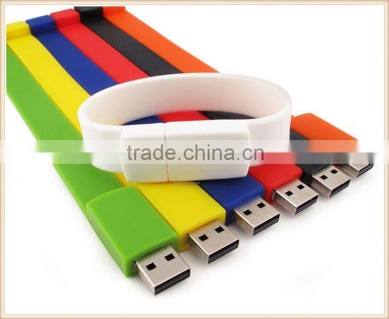 Fashional gift bracelet USB flash drive