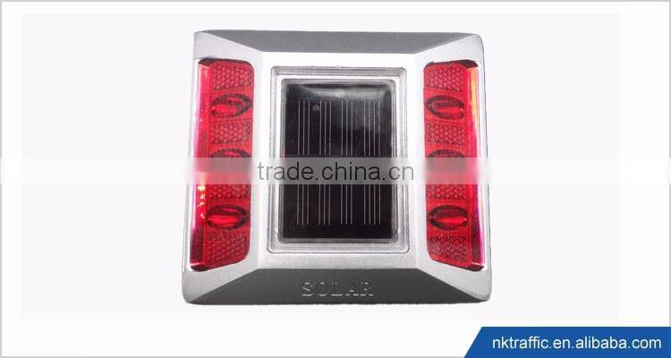 Aluminum led solar cat eyes road stud