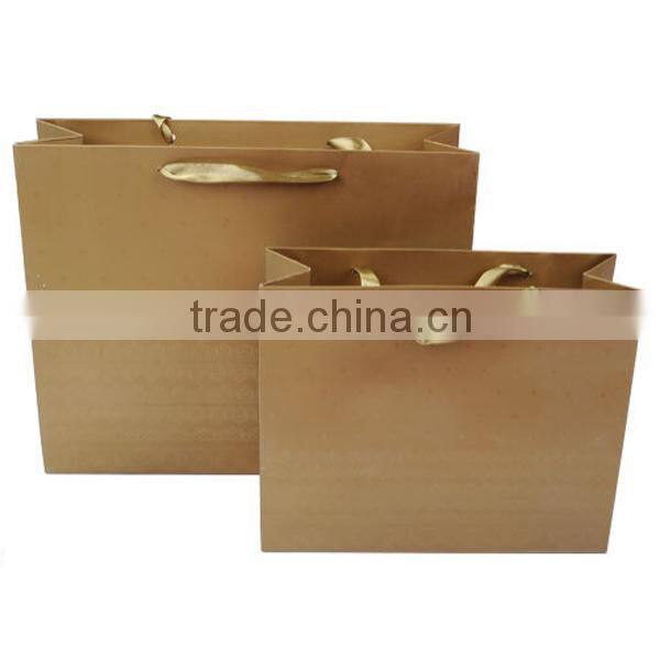High Standard Gold Stamping Packaging Bag