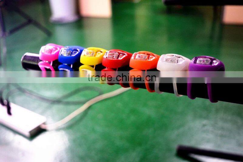 Silicone LED Bike Light Promotional Gift Bike Front Rear Light