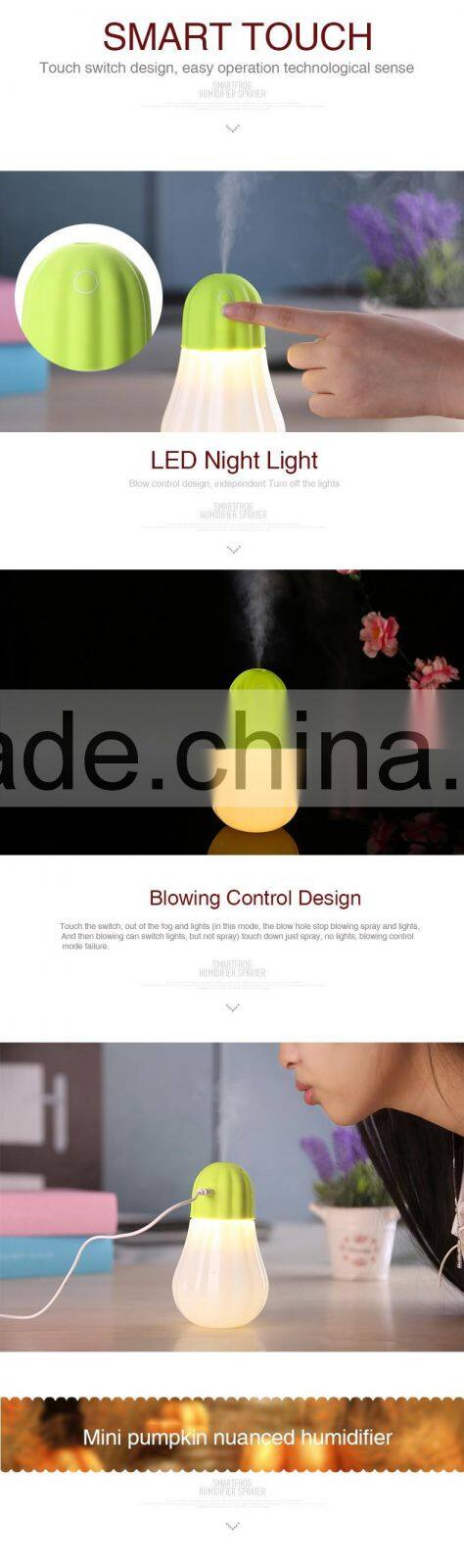 USB mini personal humidifier for Home and Office