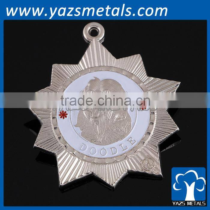 Factory custom antique pet id tag pendant