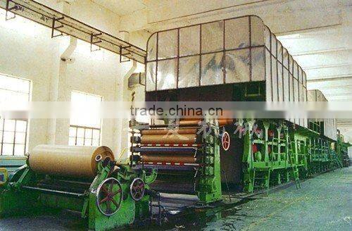 high quality low investment high output 2400 model three-wire multi-cylinder paper making machinery