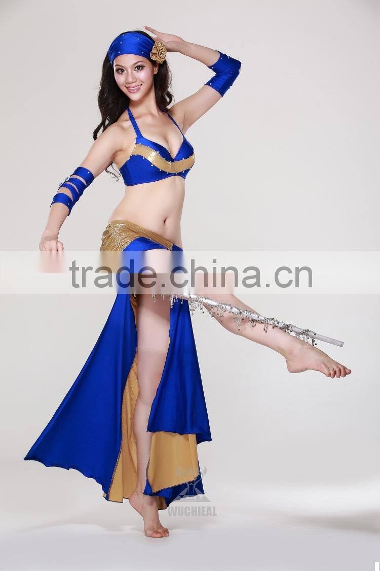 2014 Belly Dancing Wear Costumes Tools Cane with bells for stage dance performance (D08)