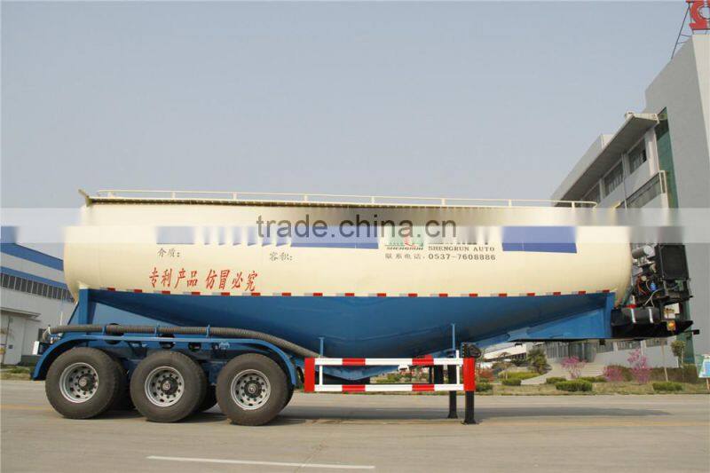 Heavy Loading Capacity 68 Cbm Cement Bulker Trailer