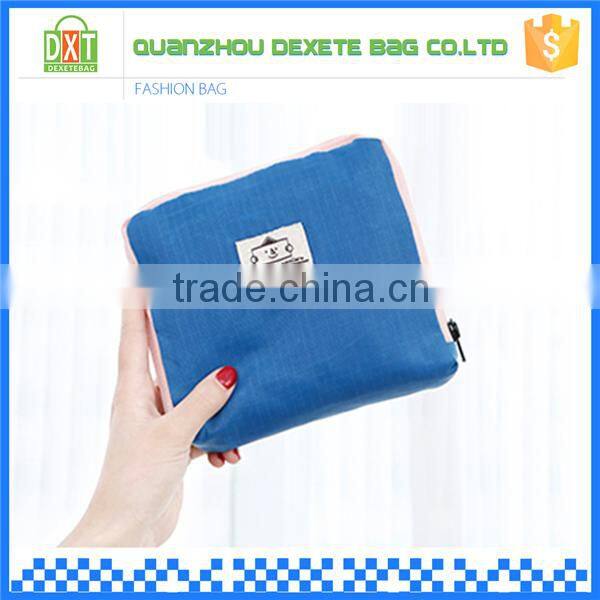 Fashion design waterproof small printing folding utility tote bags