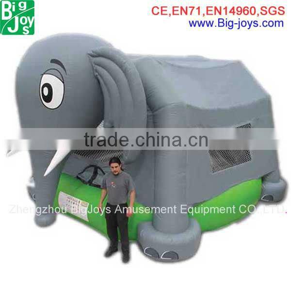Interesting commercial elephant inflatable bouncer