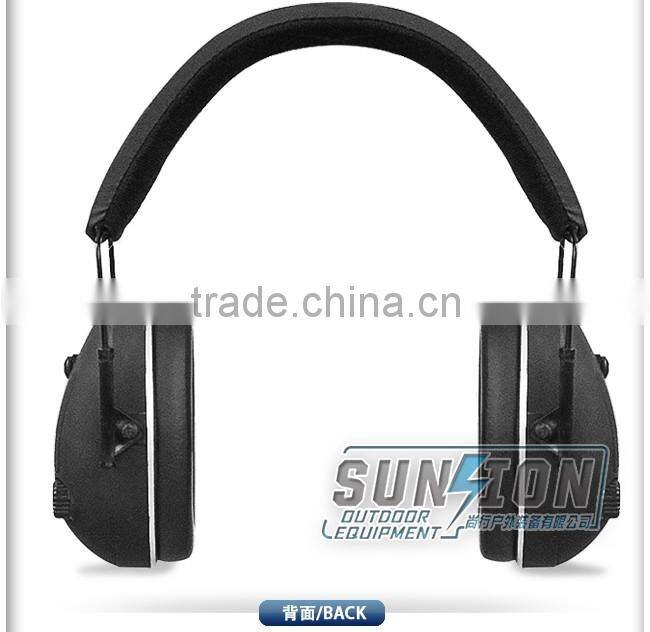 ABS Material Durable Tactical Ear Muff (Electronic Control)