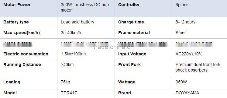 electric scooter with pedals electric motorcycle motor with lead acid battery