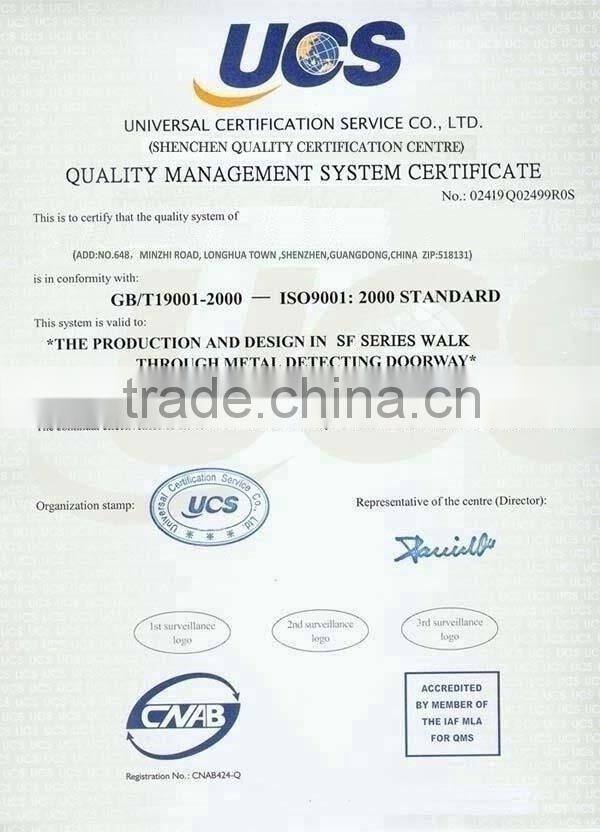 TY-28MJ High Precise Textile and clothing hand held needle detector hot selling