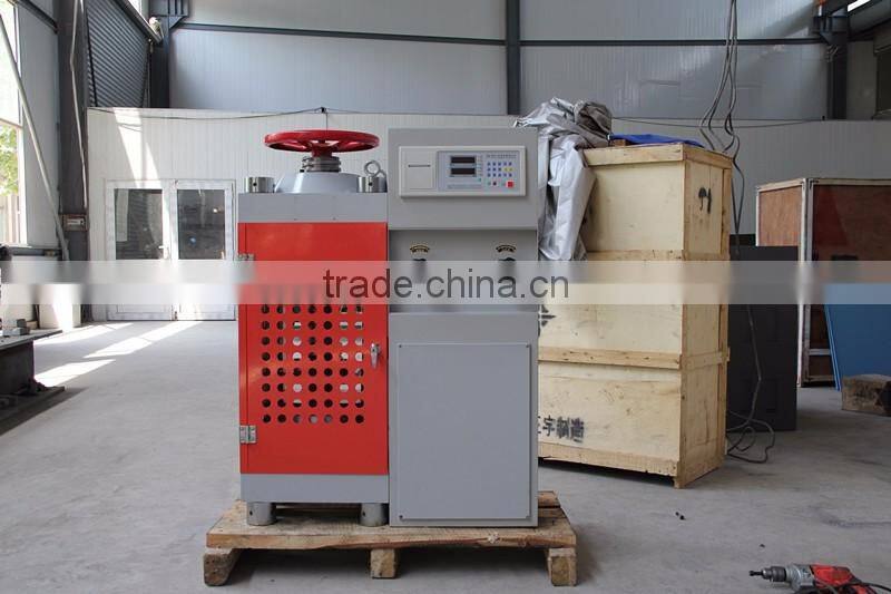 Digital display tensile flexural compression testing machine