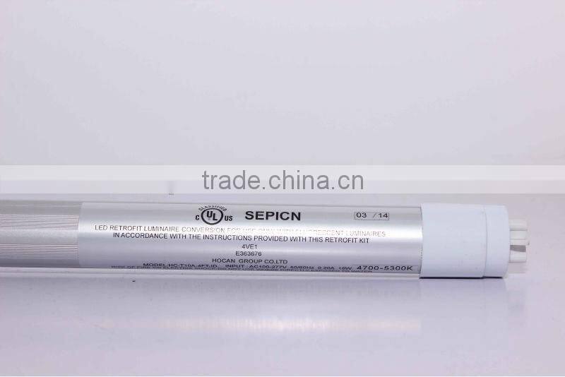 Hot Sale UL DLC ETL best sell shenzhen tube8 led light tube SMD2835 ballast compatible