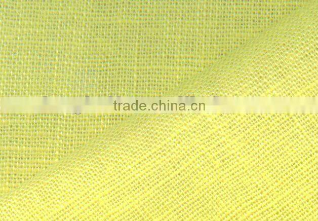 2015 plain cotton linen fabric for pants