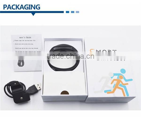 IP67 life waterproof smart band sleep monitor and heart rate monitor