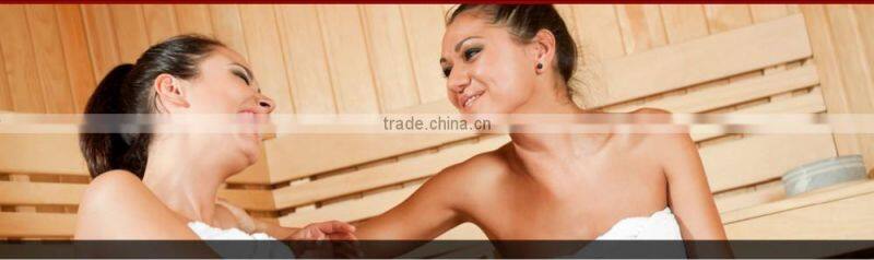 2016 Long Bench 6 person Finnish Steam Sauna for Relaxing (CE/RoHS)