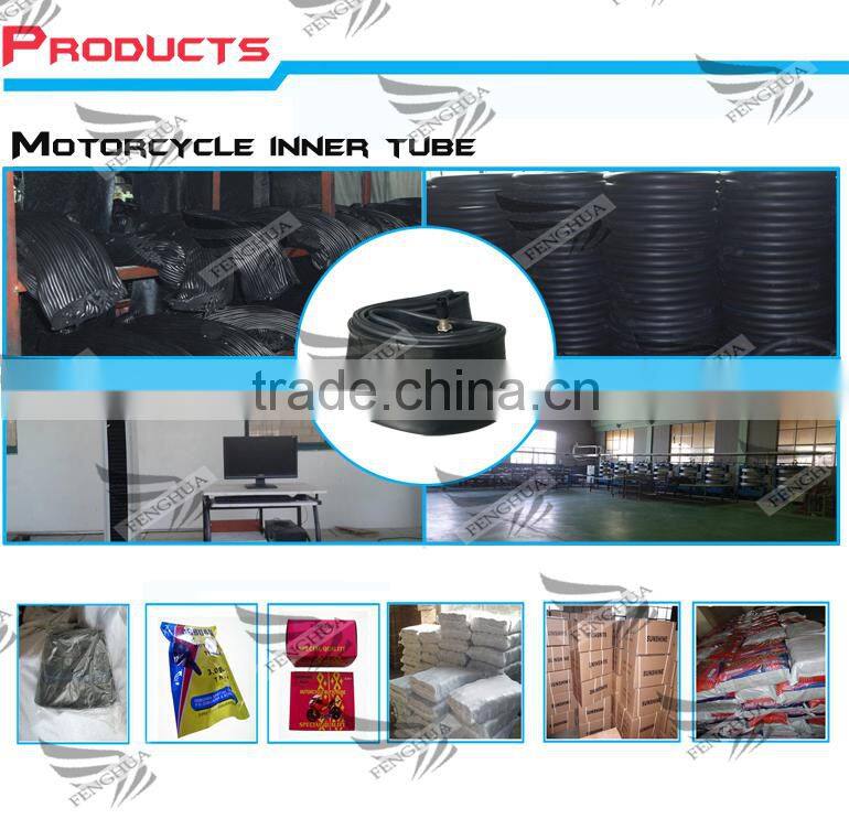 wholesale 300/325-17/18 motorcycle natural/butyl rubber inner tube
