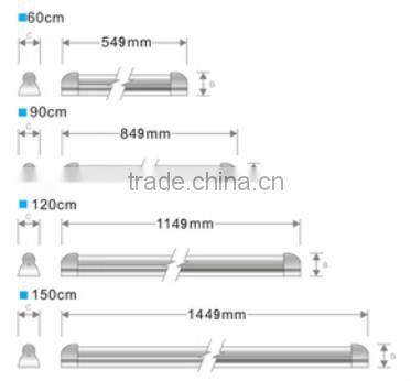 t5 15w smd3528 led tube AC85-265V