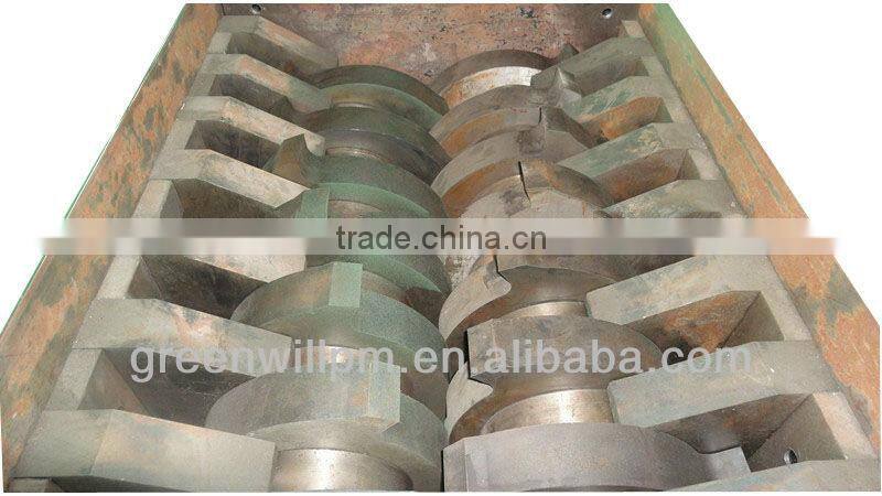 double shaft crusher